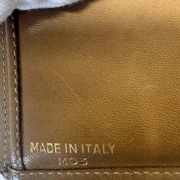 Celine Tan Monogram Patterned Wallet - Picture 13 of 14